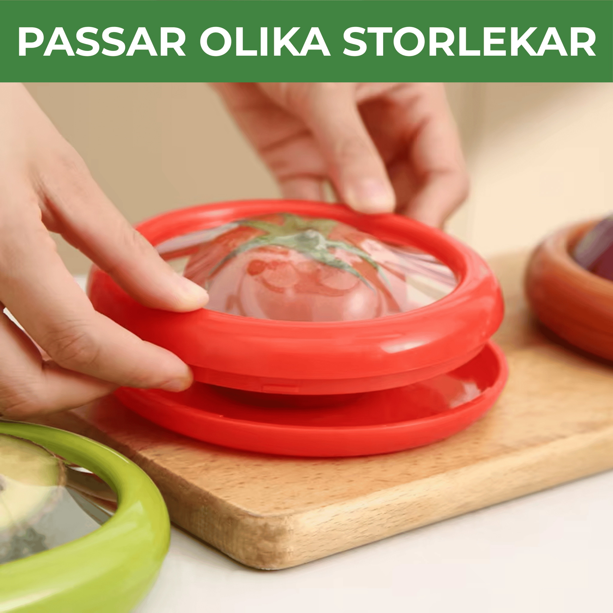 Freshlock - Miljövänliga frukt- och grönsakslock